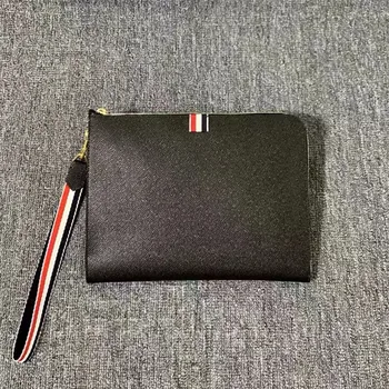 Сумка-клатч TB THOM, роскошный бренд, классические деловые сумки из черной кожи, многофункциональная сумка-конверт большой емкости