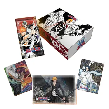 Оптовые продажи Bleach Collection Cards Box Booster 1 чехол Аниме Торговые открытки Подарок на день рождения