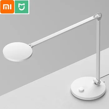 Портативная светодиодная настольная лампа Xiaomi Mijia Pro, защита глаз, Подключение по Bluetooth, Wi-Fi, Голосовое управление через приложение Mijia, Складная лампа Mi